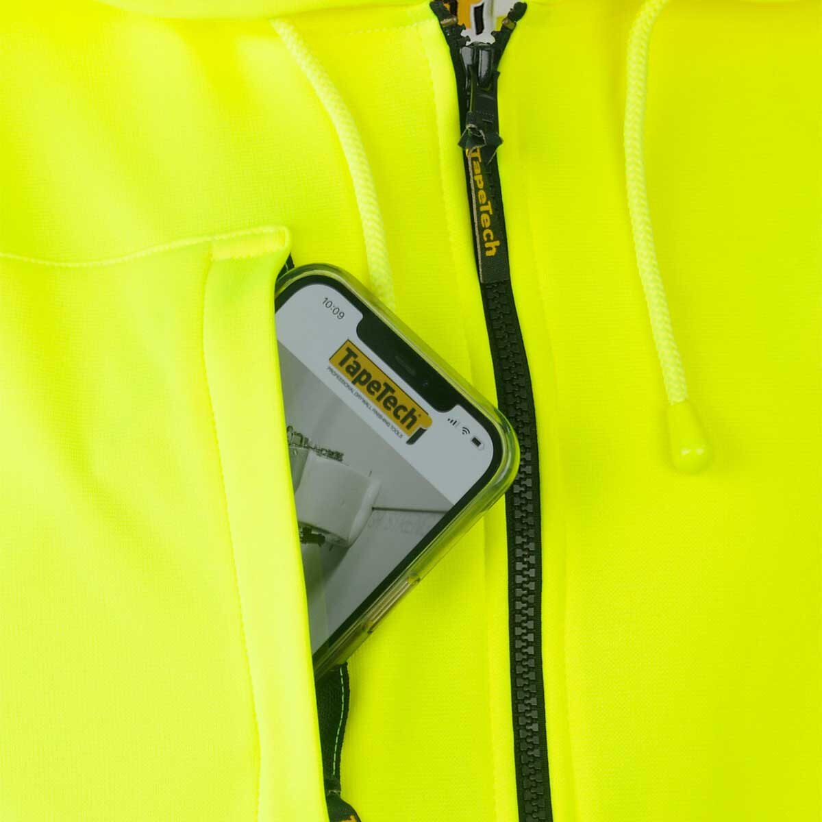 TapeTech Hi-Viz Hoodie - Large