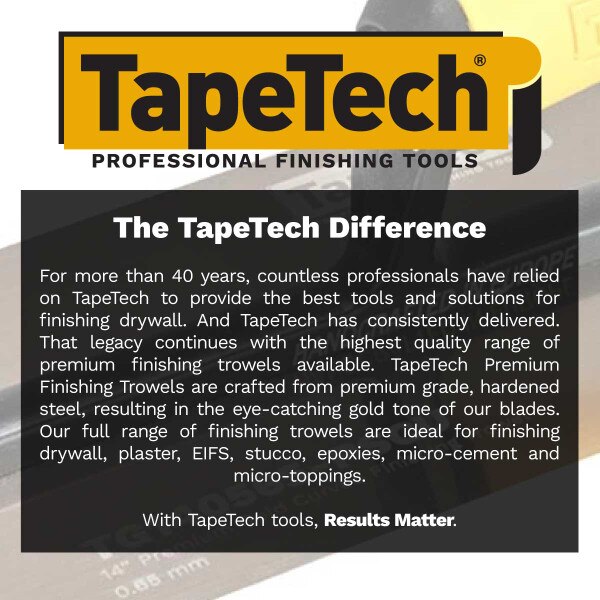 TapeTech 18" x 4.3" Trowel